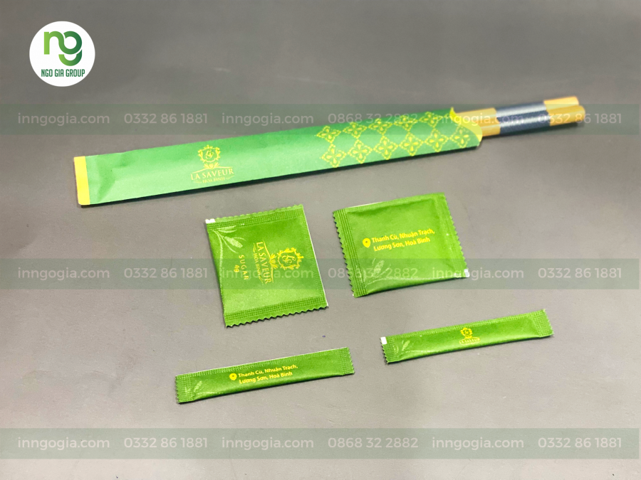 in túi giấy đựng đũa giá rẻ